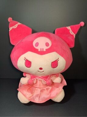 Hello Kitty And Friends Pink Kuromi Plush 12"